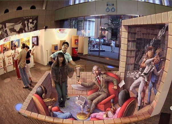 Подборка потрясающих 3D рисунков уличного мастера Курта Веннера