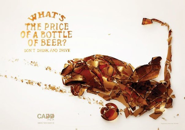 Социальная реклама: "Какова цена бутылки пива?"