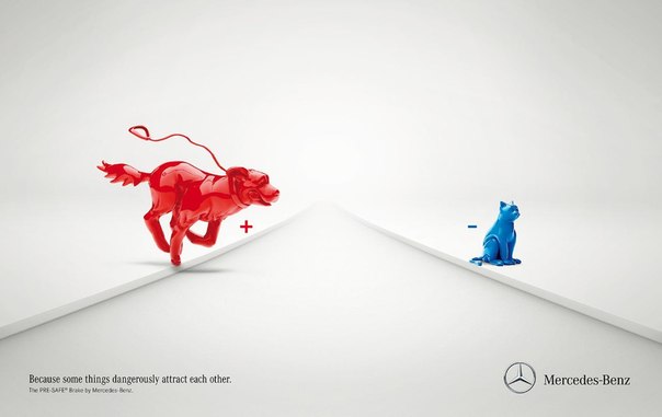 Новая тормозная система Mercedes-Benz: "Потому что есть вещи, которые чертовски опасно притягивают друг друга"