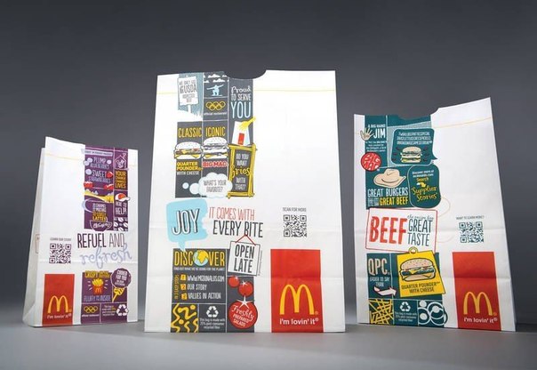 McDonald s добавит на упаковку QR коды