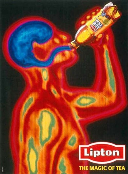 Подборка оригинальной рекламы Lipton Ice Tea