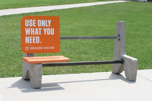 Denver Water: "Используй только необходимое"