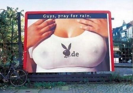 Playboy: "Ребята, молитесь о дожде!"