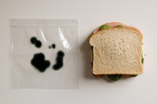 "Противоугонный" пакетик для бутерброда