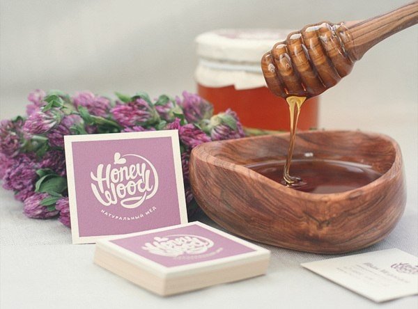 Упаковка меда Honey Wood