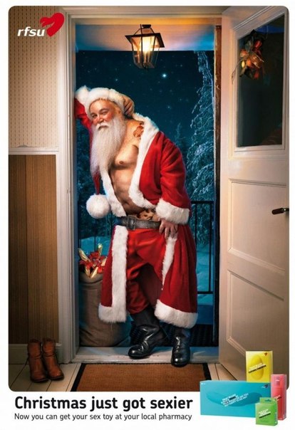 Подборка рождественской рекламы