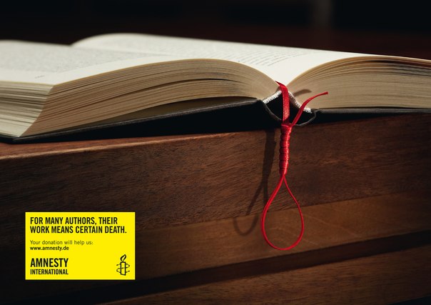 Организация «Международная амнистия» : "Для многих авторов их работы означают верную смерть"