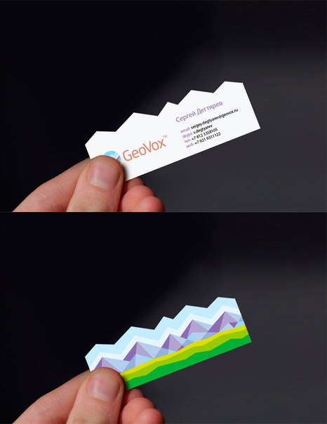 Подборка действительно креативных визиток с просторов СНГ