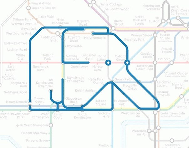 Звери лондонского метро