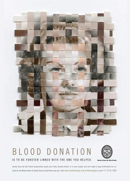 Стань донором крови - это значит быть навсегда связанным с тем, кому ты помог
