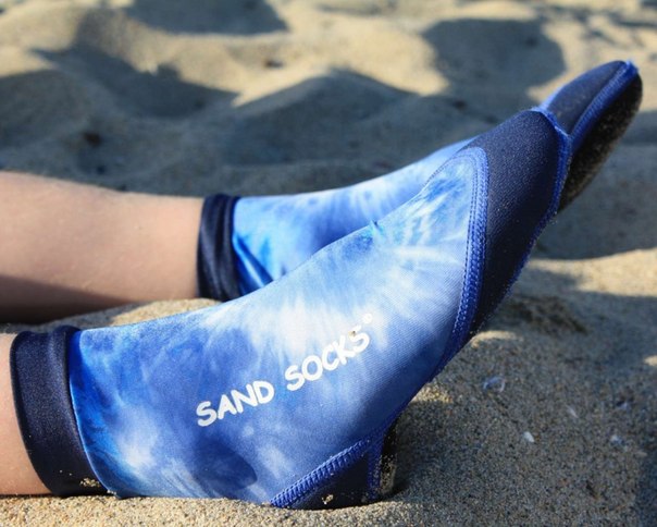Носки для песка - альтернатива вьетнамкам и сланцам. Плавать в них тоже можно.
