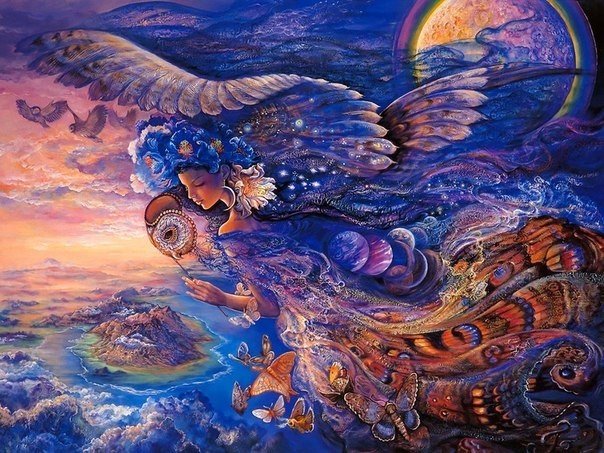 Волшебный мир в картинах Josephine Wall