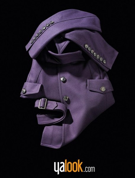"Живая одежда" - серия постеров с созданными из одежды лицами для одного из модных интернет-магазинов.
