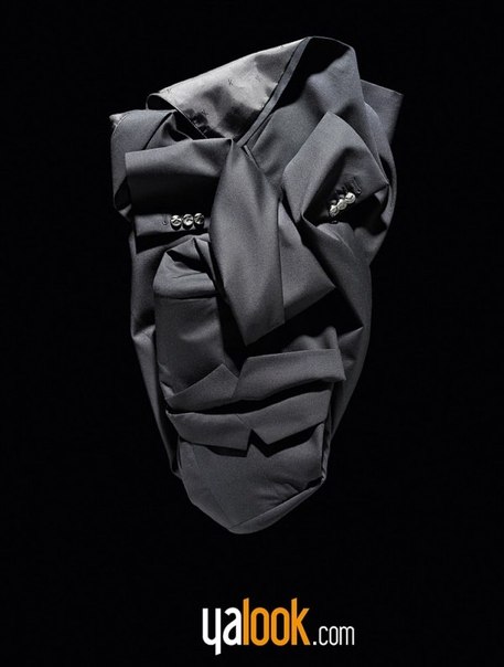 "Живая одежда" - серия постеров с созданными из одежды лицами для одного из модных интернет-магазинов.