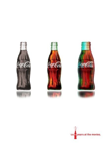 3D реклама Coca-Cola: "125 лет в кинотеатрах"
