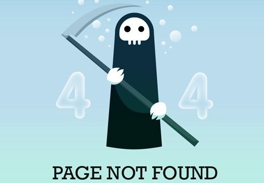 Подборка креативных страниц ошибки 404