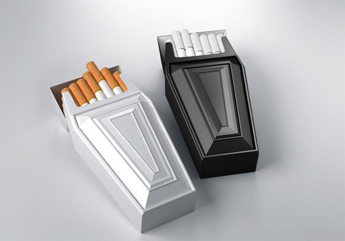 Лучшие рекламные принты против курения