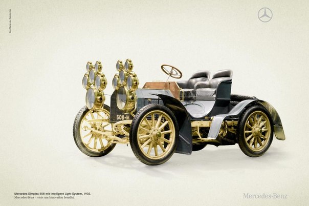 Инновации Mercedes-Benz: свет, акустика, парктроник
