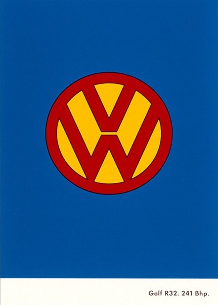 Креативная реклама спортивного VW Golf