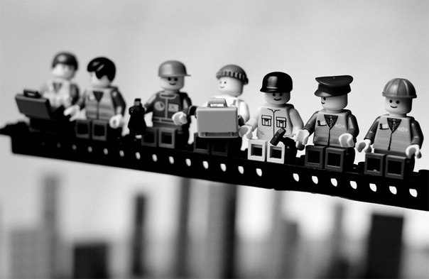 Шедевры фотографии из LEGO