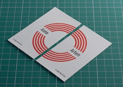 Подборка необычных дизайнерских визиток