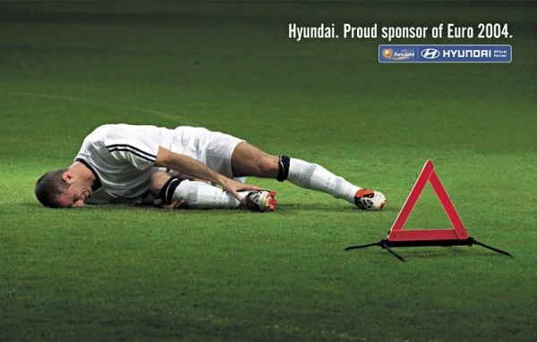 Hyundai - почётный спонсор Euro 2004