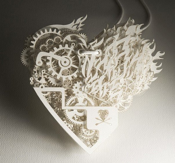 Коллекция Clockwork Love - сердца из часовых механизмов