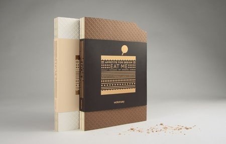 Издательство Victionary выпустило книгу «Съешь меня: аппетит к дизайну» (EAT ME: Appetite for Design), которая рассматривает еду в разрезе социальных взаимодействий и способности украсить и оживить нашу действительность.