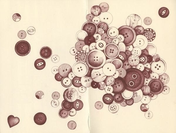 Картины, созданные шариковой ручкой, от художницы Андреа Джозеф