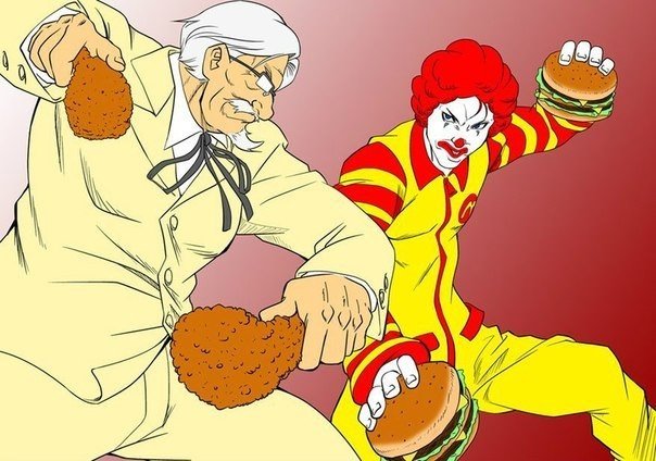 KFC vs. McDonald's
