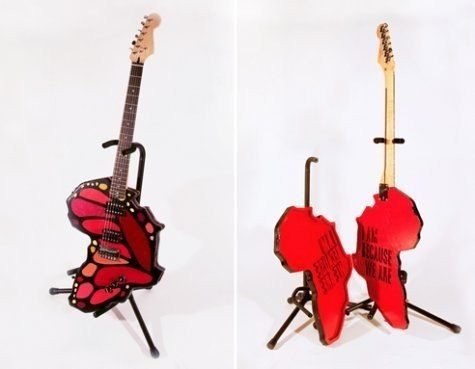 Подборка уникальных дизайнерских гитар