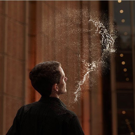 Romain Laurent и его фотопроект "Взрыв личного пространства"