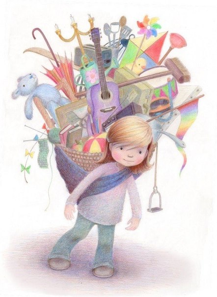 Трогательные иллюстрации с привкусом детства английской художницы Kathy Hare 