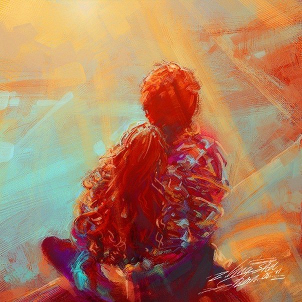 Восхитительные картины, пропитанные солнцем и романтикой, от художника ShuShuhome