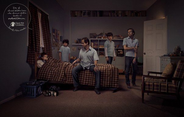Социальная реклама: "70% детей, подвергшихся насилию, в будущем будут сами прибегать к насилию"