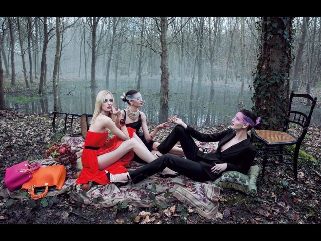 Русские модели в тумане садов Версаля и легендарные Depeche Mode превратили ролик Christian Dior в сказку