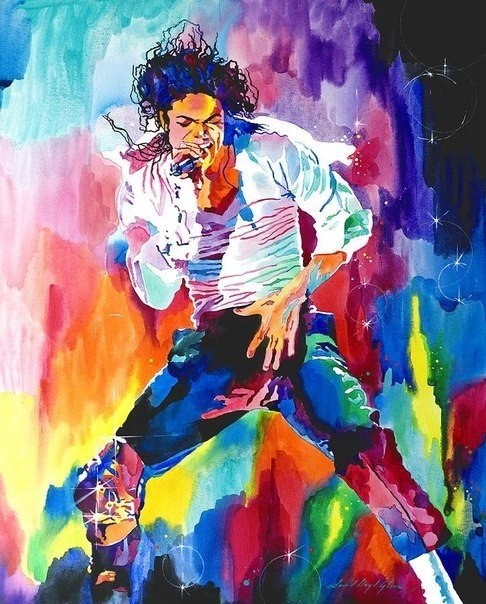 Портреты Майкла Джексона от художника  Дэвида Ллойда Гловера