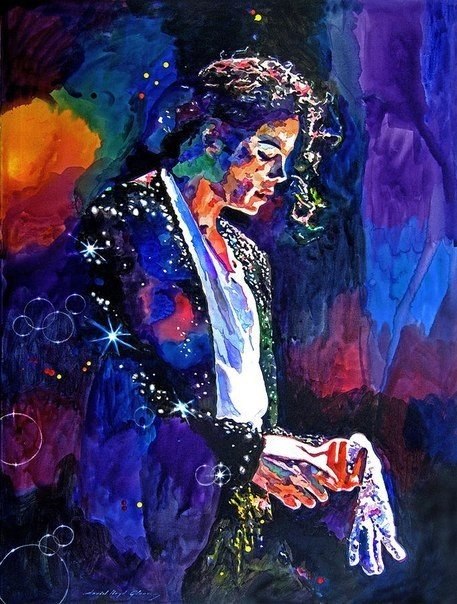 Портреты Майкла Джексона от художника  Дэвида Ллойда Гловера