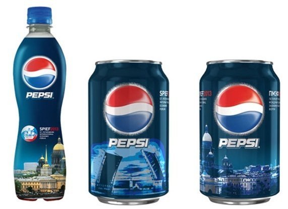 Pepsi выпустила лимитированную серию для Санкт-Петербурга