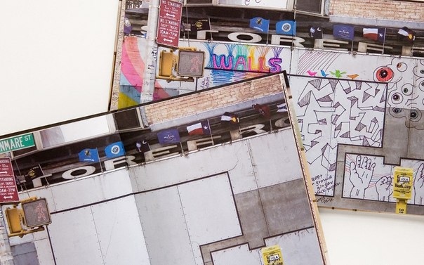Ежедневник Walls Notebook для любителей уличного искусства