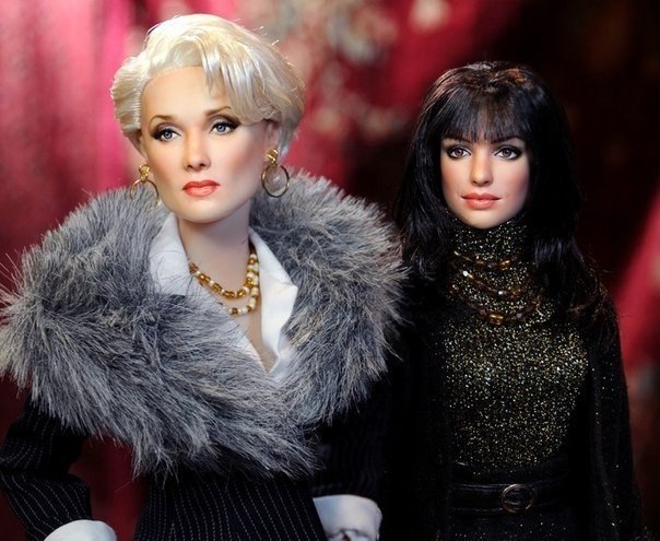 Художник Ноэль Круз из обычных кукол Барби делает удивительные копии знаменитостей