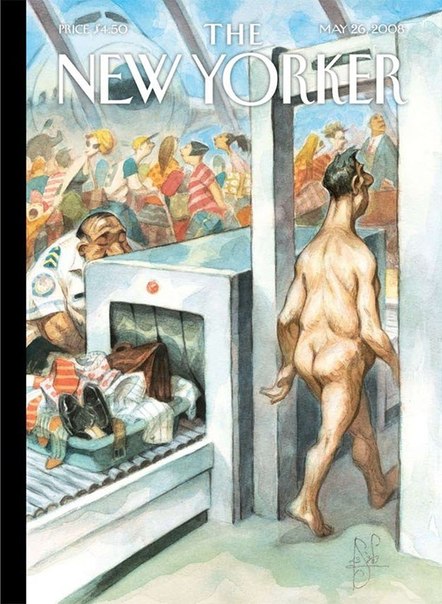 Обложки журнала New Yorker от иллюстратора Peter de Sève