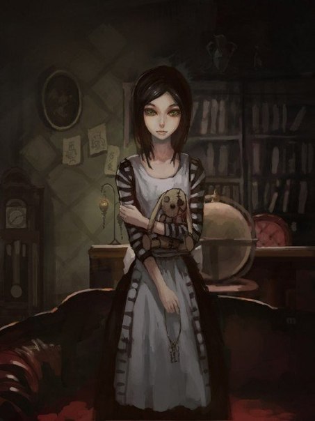 Иллюстрации к компьютерной игре Alice: Madness Returns