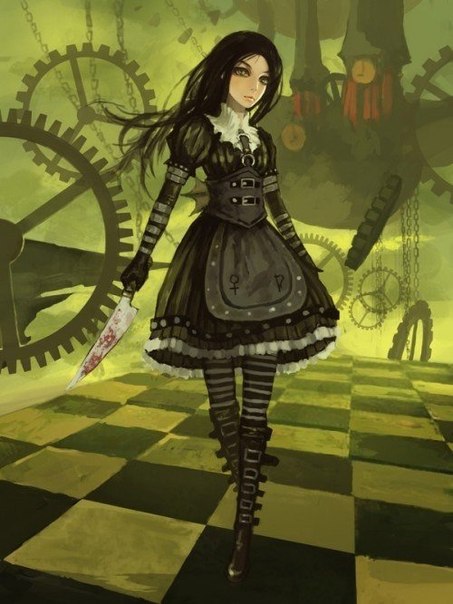 Иллюстрации к компьютерной игре Alice: Madness Returns
