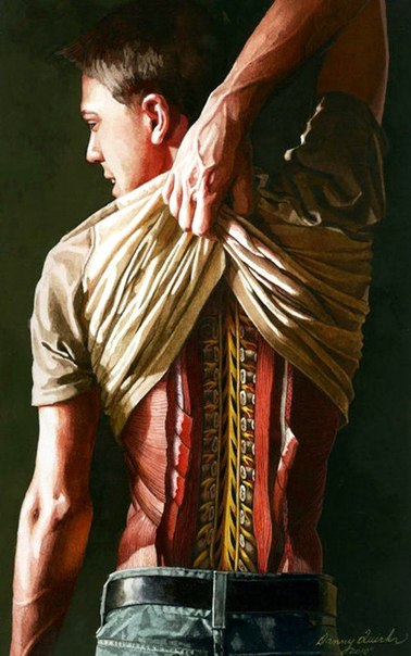 Прикладная анатомия от художника Danny Quirk