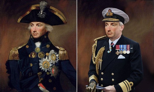 Неожиданные портреты Генриха VIII, Елизаветы I, Марии Антуанетты, Уильяма Шекспира и адмирала Нельсона.