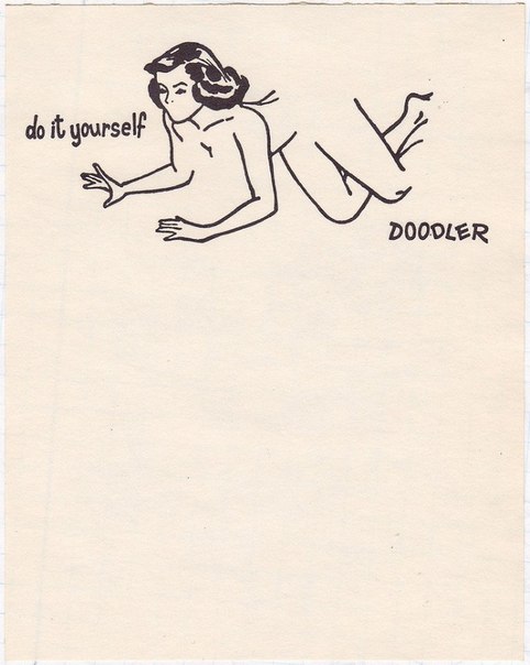 «Do it yourself Doodler» — шуточный проект американского иллюстратора Дэвида Джэблоу