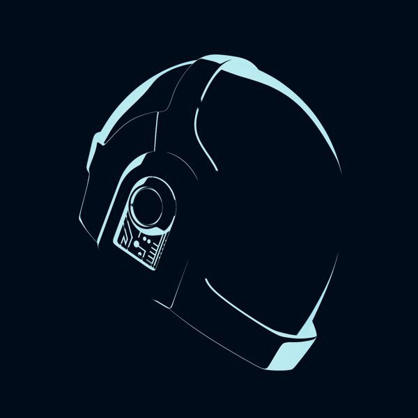 Графический дизайнер Ion Lucin "Daft Punk Tribute"