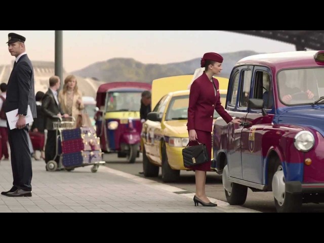 Футболисты испанской «Барселоны» снялись в веселом рекламном ролике для своего титульного спонсора Qatar Airways.