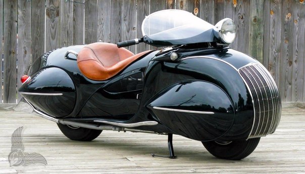 Мотоцикл "Henderson Streamline", уцелевший с 1930 года